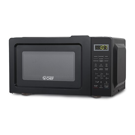 Commercial Chef 0.7-Cu. Ft. Countertop Microwave - Black