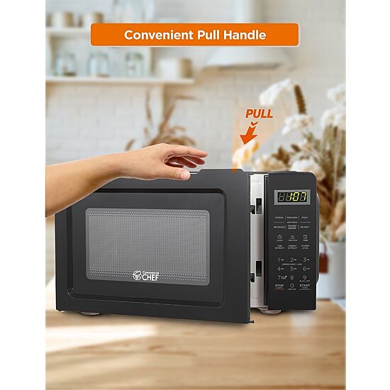 Commercial Chef 0.7-Cu. Ft. Countertop Microwave - Black