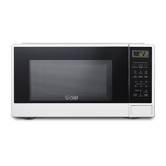 Commercial Chef 1.1-Cu. Ft. Countertop Microwave - White