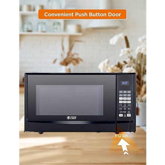 Commercial Chef 1.4-Cu. Ft. Countertop Microwave - Black