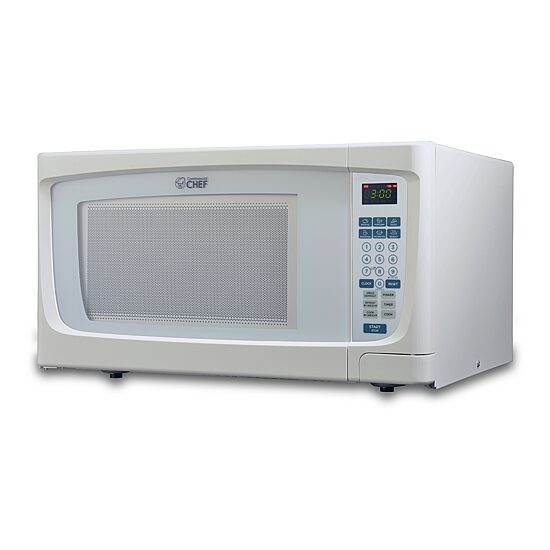 Commercial Chef 1.6-Cu. Ft. Countertop Microwave - White