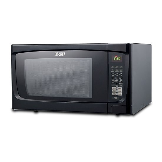Commercial Chef 1.6-Cu. Ft. Countertop Microwave - Black