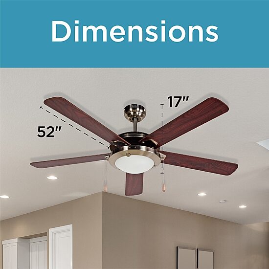 Black+Decker Ceiling Fan Bcf5211