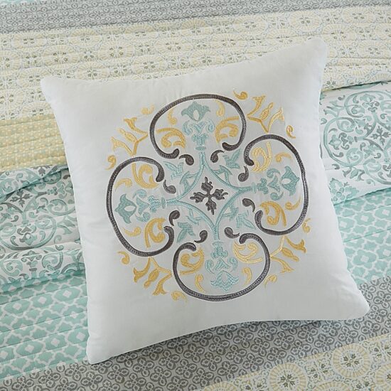 Madison Park Essentials Nova Complete Quilt Set With Cotton Bed Sheets