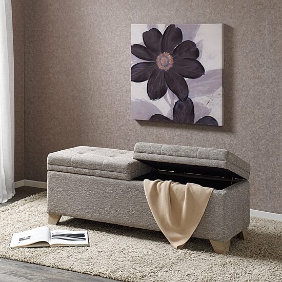 Madison Park Jaxon Storage Bench