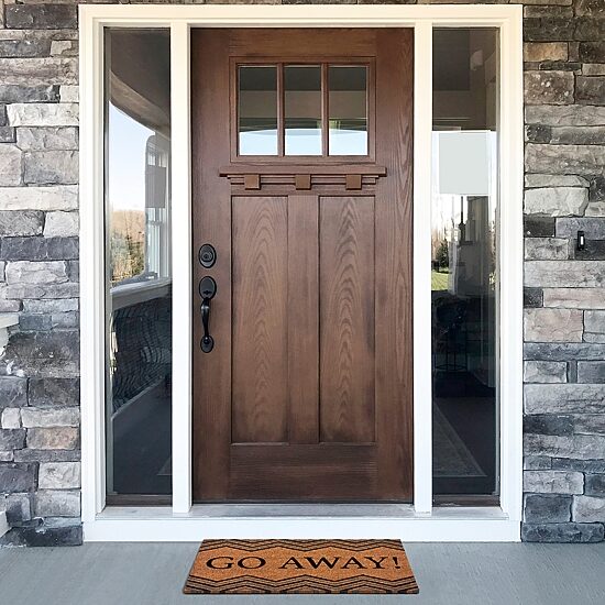 Achim Go Away Coir 18"X30" Doormat