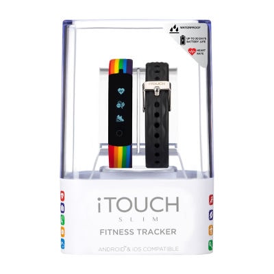 Itouch Slim Womens Multi-Function Multicolor Smart Watch Itl7489b08d-Rbk
