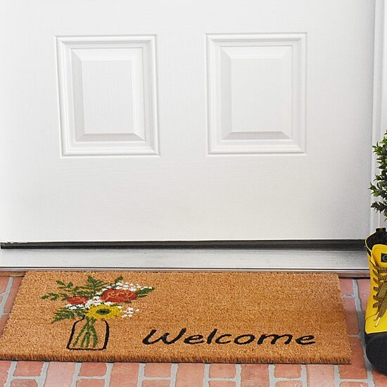 Calloway Mills Summer Bouquet Outdoor Rectangular Doormat