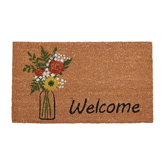 Calloway Mills Summer Bouquet Outdoor Rectangular Doormat