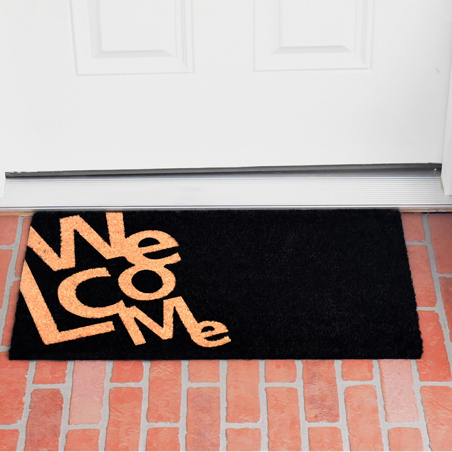 Calloway Mills Angle Welcome Outdoor Rectangular Doormat