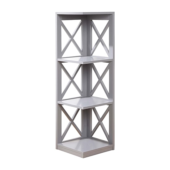 Oxford 3-Tier Corner Bookcase