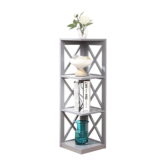 Oxford 3-Tier Corner Bookcase