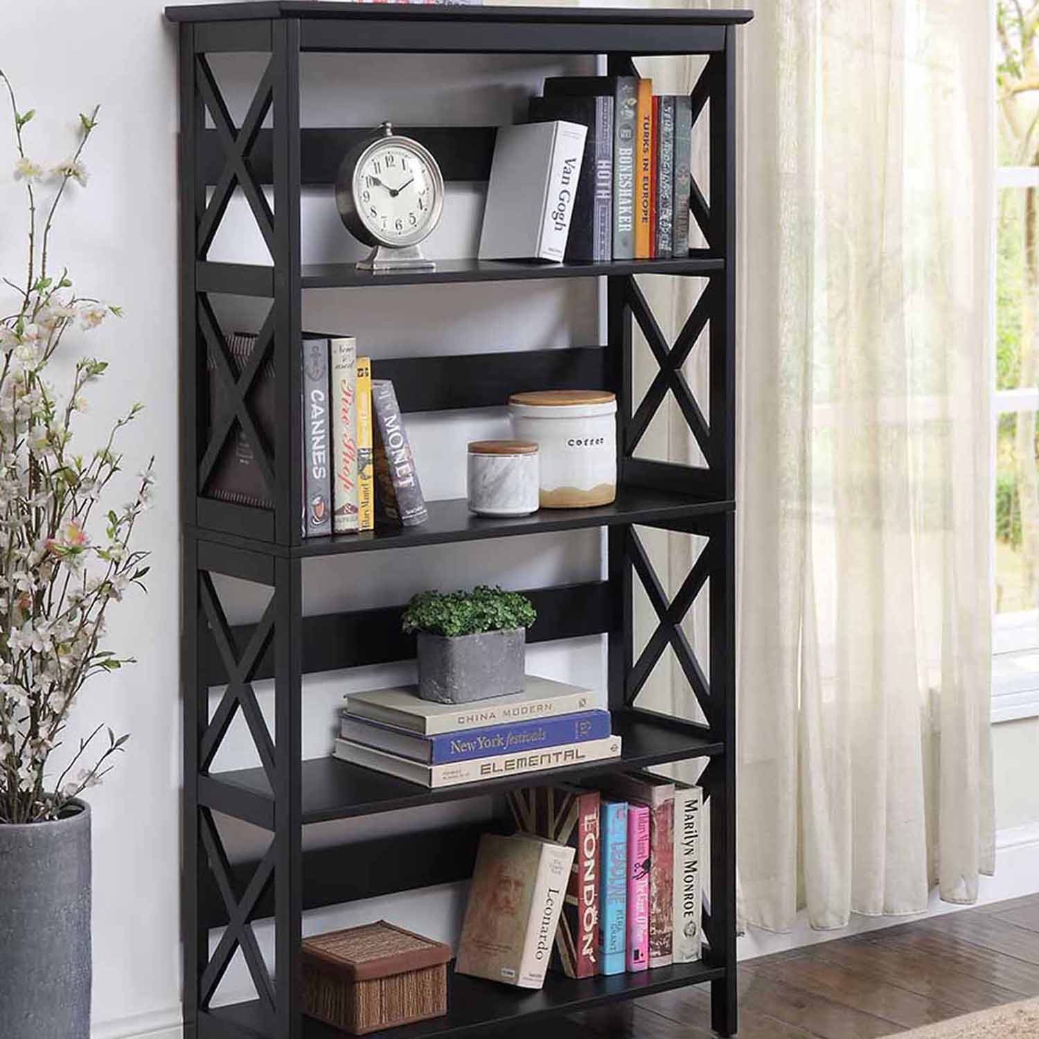 Oxford 5-Tier Bookcase