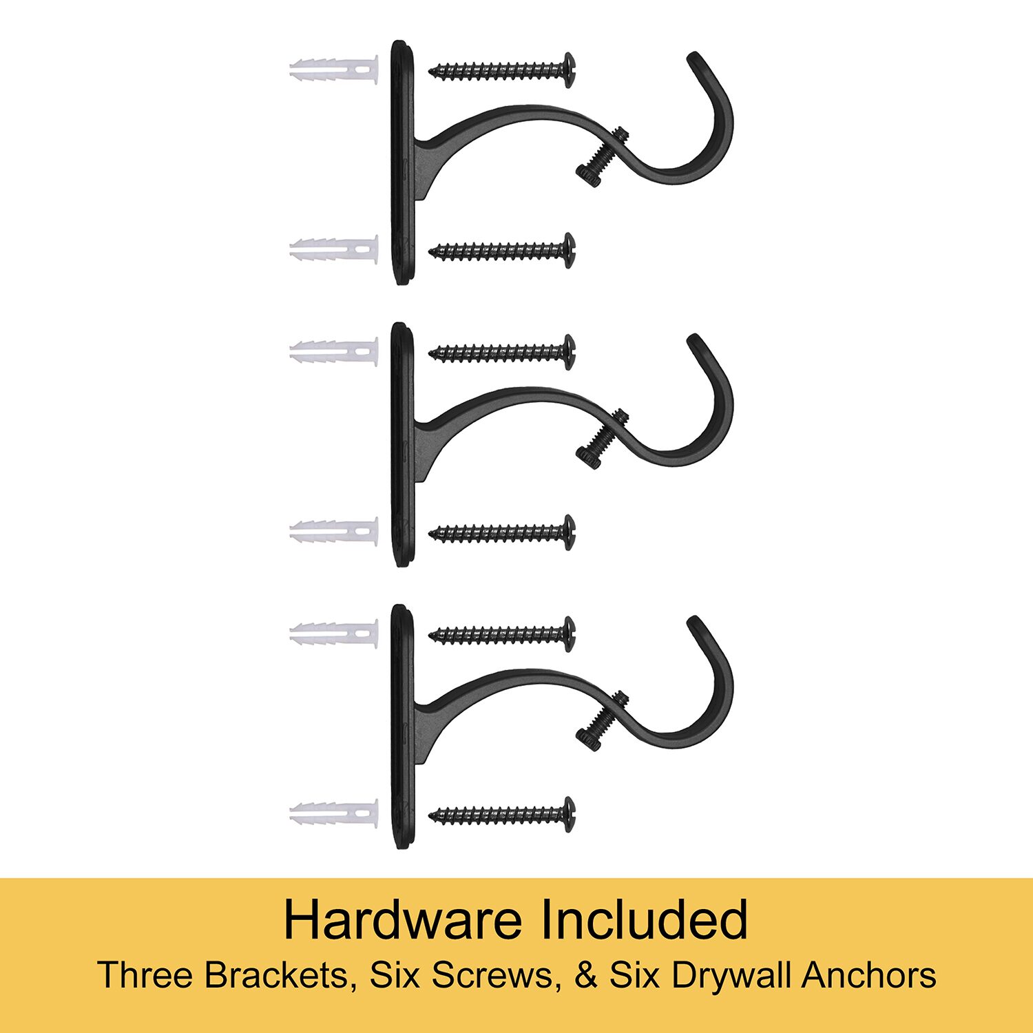 Kenney Weaver Indoor/Outdoor Rust-Resistant 1 Adjustable Curtain Rod