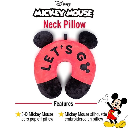 Disney Mickey Mouse Travel Neck Pillow