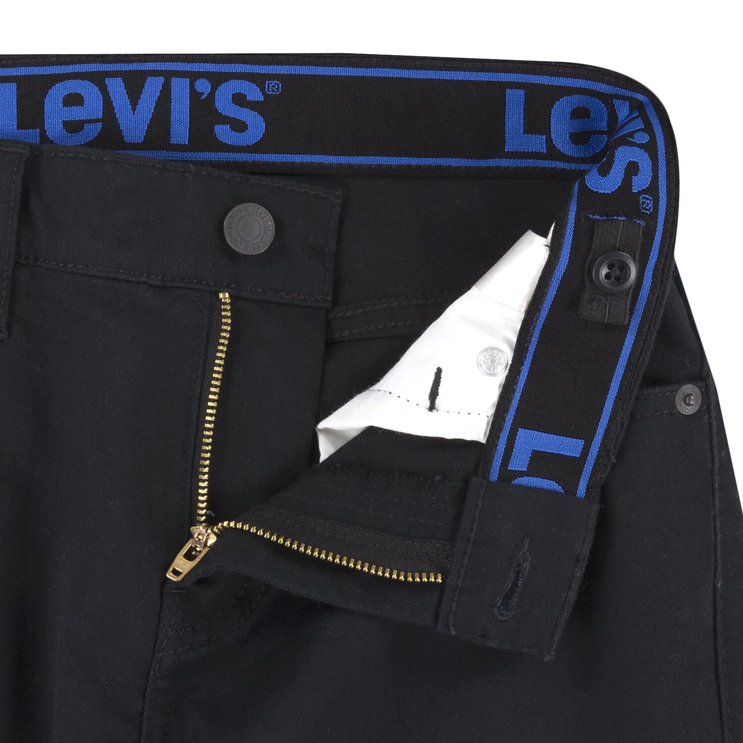 Levi's® Big Kid Boys Adjustable Waist Stretch Fabric 502™ Tapered Leg Regular Fit Jean