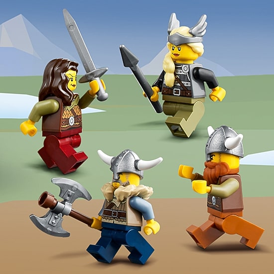 LEGO Creator 3in1 Viking Ship and the Midgard Serpent 31132 Building Set (1192 Pieces)