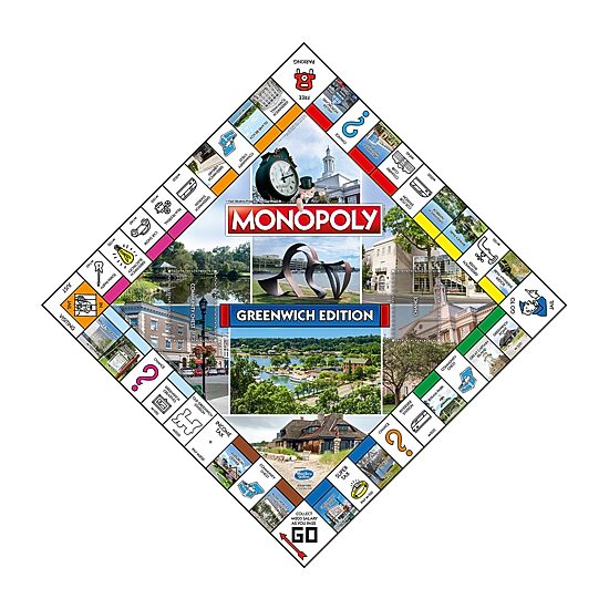 Top Trumps Usa Inc. Community Monopoly Greenwich Board Game