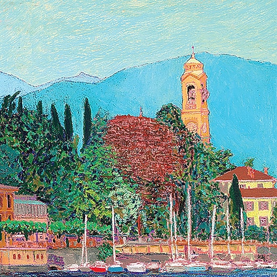 Hart Puzzles Lake Como by Allan Friedlander, 24 x 30 1000 Piece Puzzle
