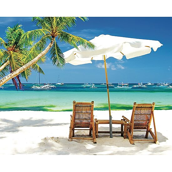 Hart Puzzles The Perfect Beach By Ow Lawrence, 24 X 30 1000 Piece Puzzle