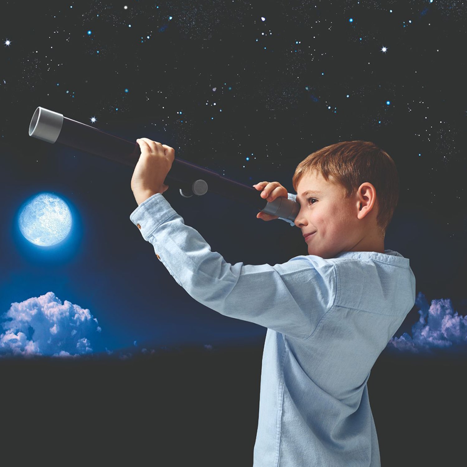 Brainstorm Toys My First Telescope Light Weight Tripod Electronic Learning