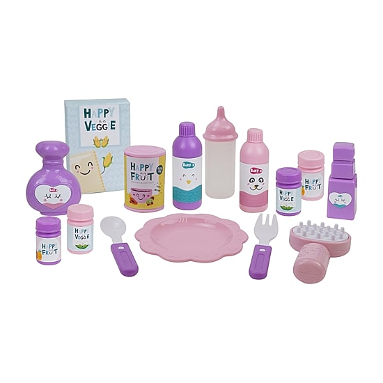 509 Mermaid 19 Piece Set  Doll Travel Feed Sleep N Play Set Baby Play