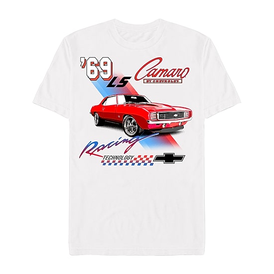 Mens Short Sleeve Camaro Graphic T-Shirt