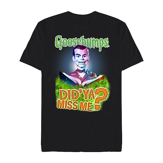 Mens Short Sleeve Goosebumps Graphic T-Shirt