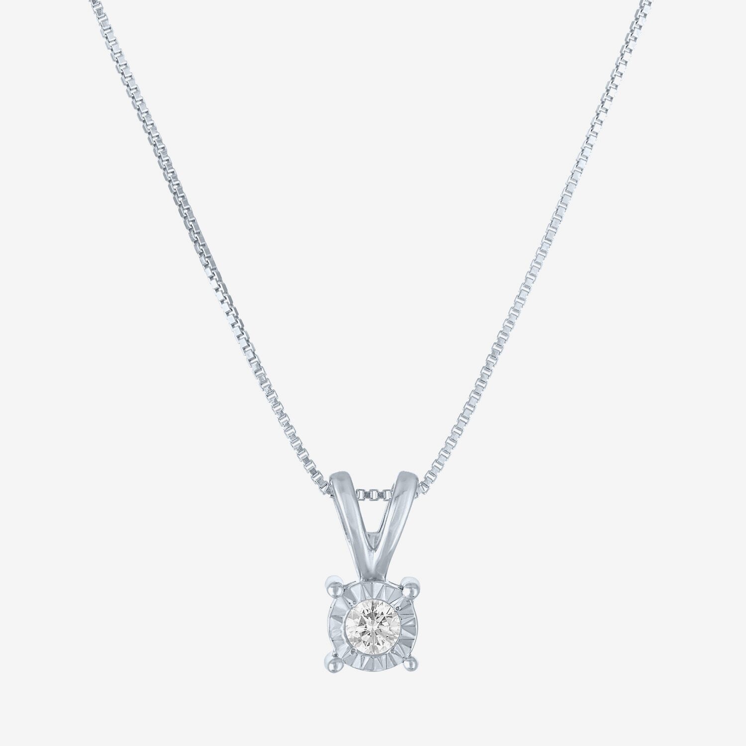 (G-H / I1-I2) Womens 1/3 CT. T.W. Lab-Grown Diamond Sterling Silver Round 2-pc. Jewelry Set