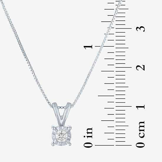 (G-H / I1-I2) Womens 1/3 CT. T.W. Lab-Grown Diamond Sterling Silver Round 2-pc. Jewelry Set