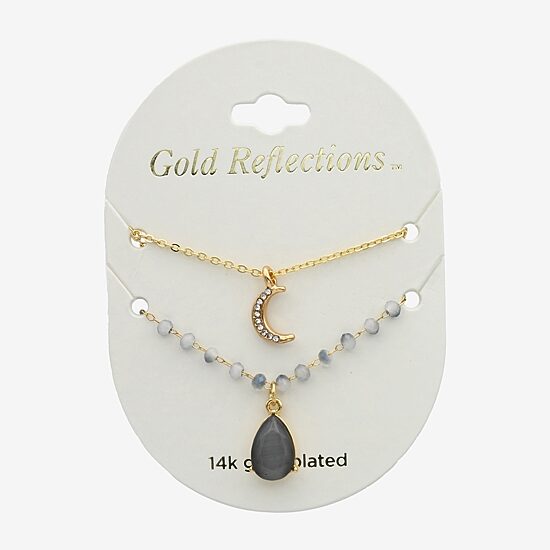 GOLD REFLECTIONS CARDED JEWELRY