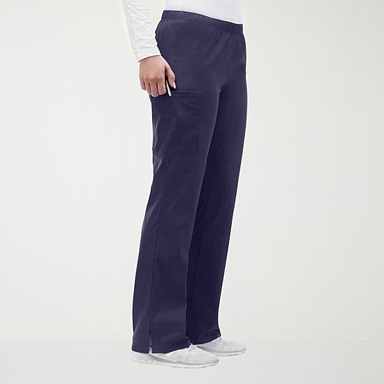 Fundamentals By White Swan 14720 Cargo Womens Plus Scrub Pant