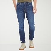 mutual weave Mens Stretch Fabric Slim Fit Jean