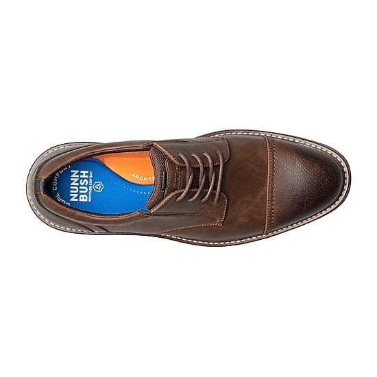 Nunn Bush Gates Mens Cap Closed Toe Oxford Shoes