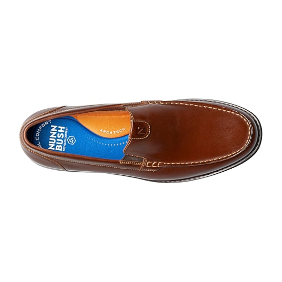 Nunn Bush Owen II Mens Moc Closed Toe Slip-On Shoe