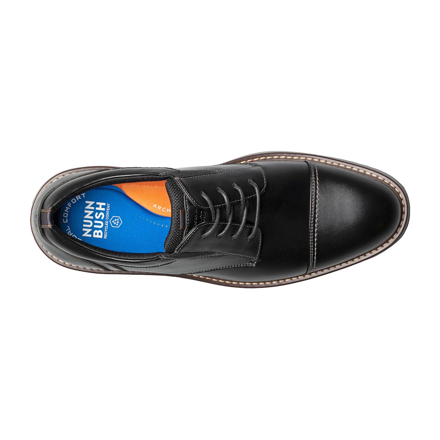 Nunn Bush Gates Mens Cap Closed Toe Oxford Shoes