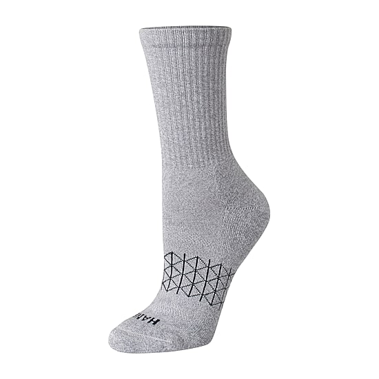 Hanes Absolute Active Heel Tab Womens 5 Pair Crew Socks