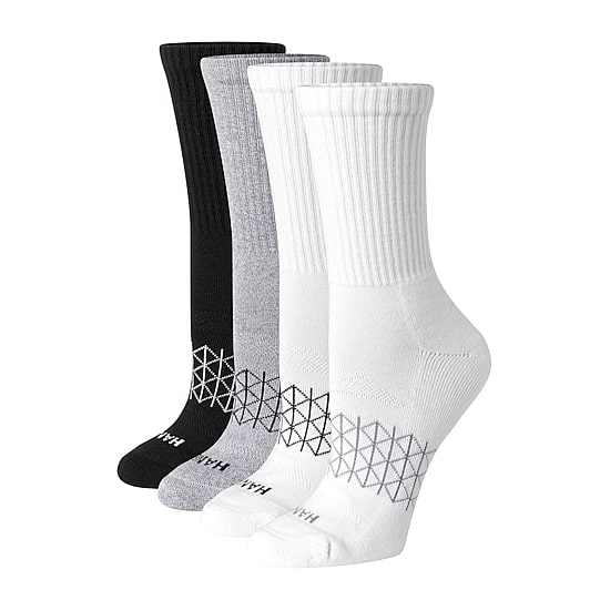 Hanes Ultimate Absolute Womens 4 Pair Crew Socks