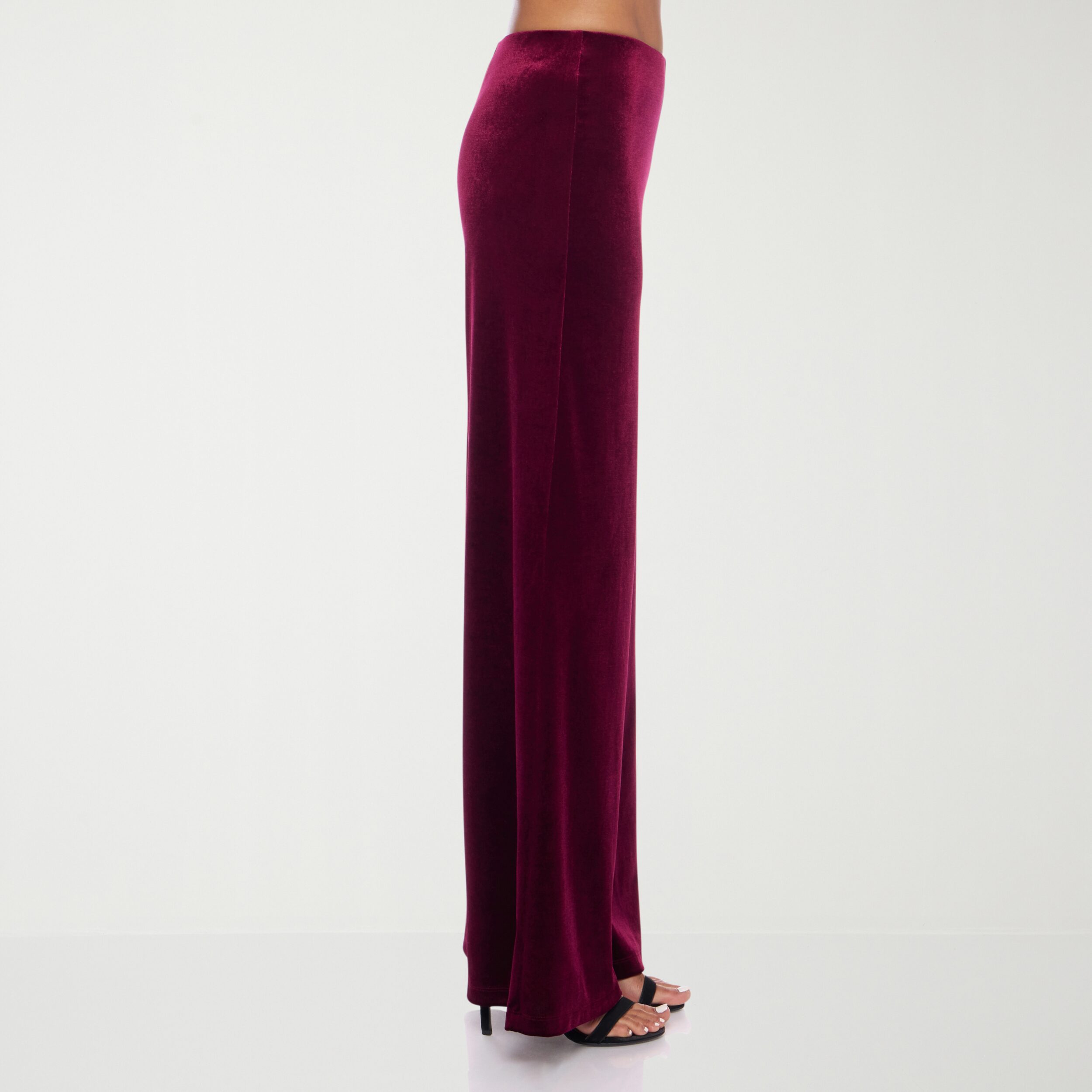 Premier Amour Womens Straight Mid Rise Pull-On Pant