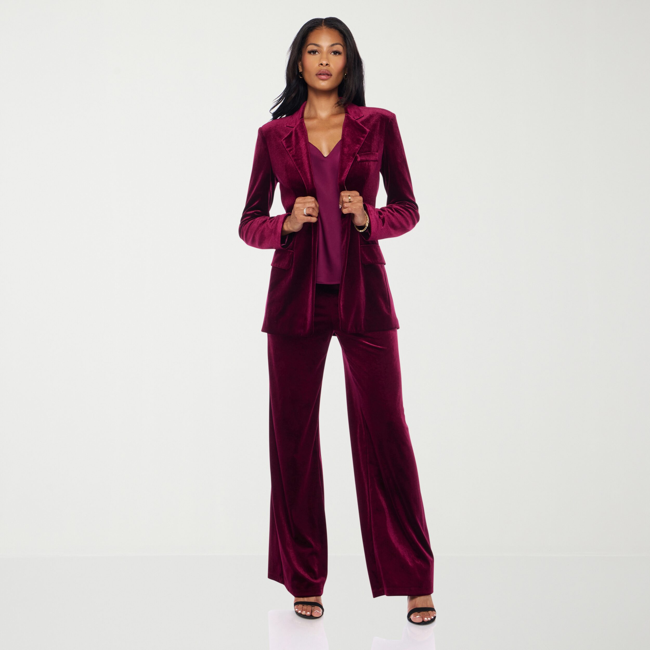 Premier Amour Womens Straight Mid Rise Pull-On Pant