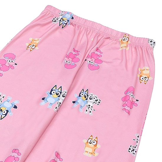 Little & Big Kid Girls Bluey Crew Neck Long Sleeve 2-pc. Pajama Set
