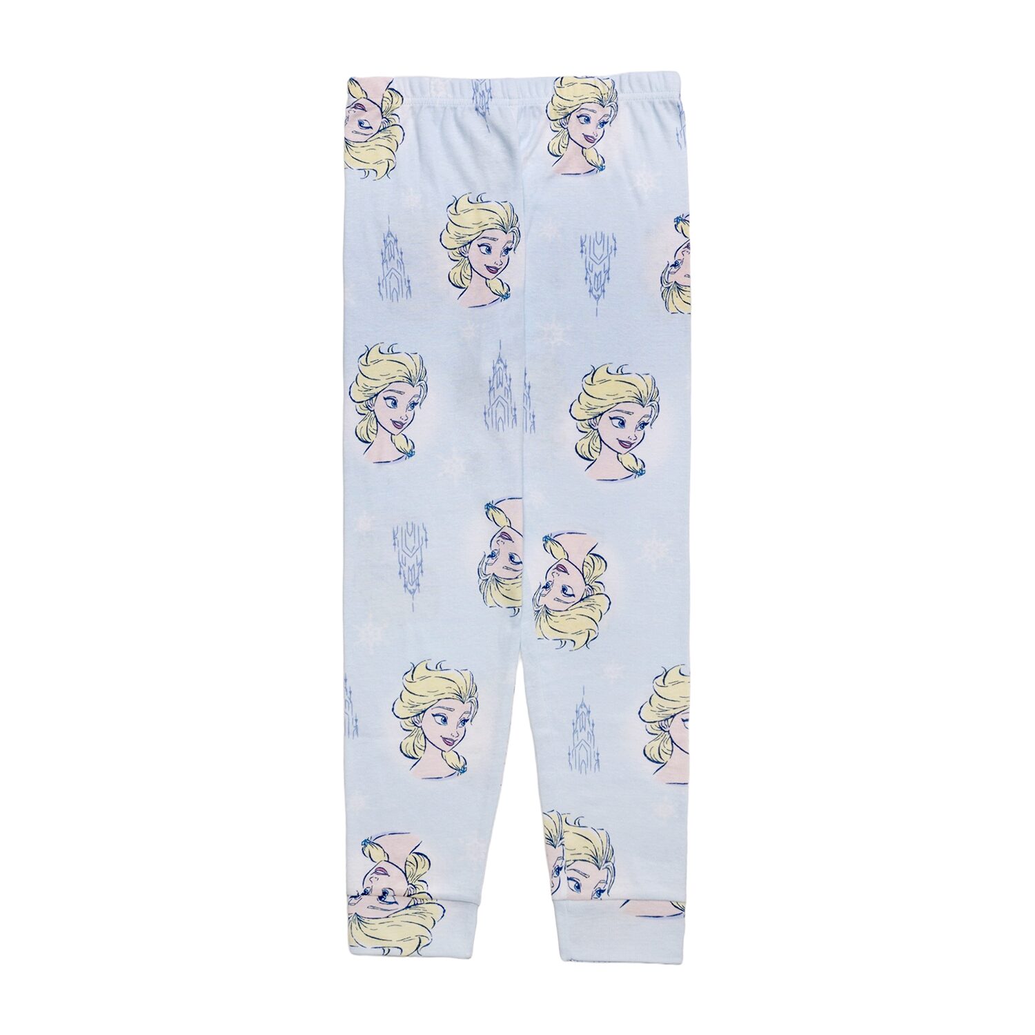 Disney Collection Little & Big Kid Girls Frozen Crew Neck Long Sleeve 4-pc. Pajama Set