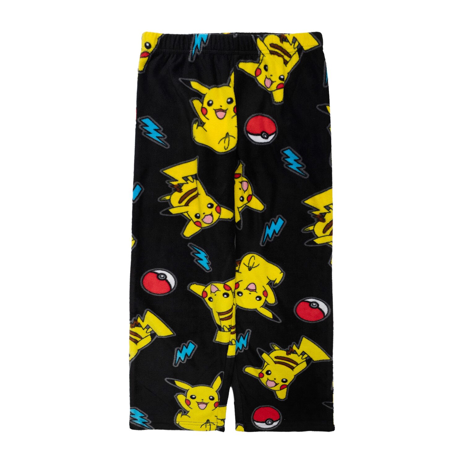Fleece Big Kid Boys Pokemon Microfleece Crew Neck Long Sleeve 2-pc. Pajama Set