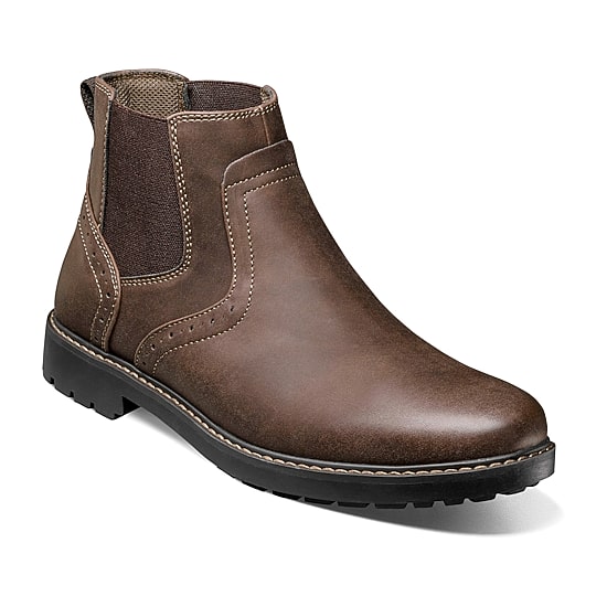 Nunn Bush Delton Mens Flat Heel Chelsea Boots