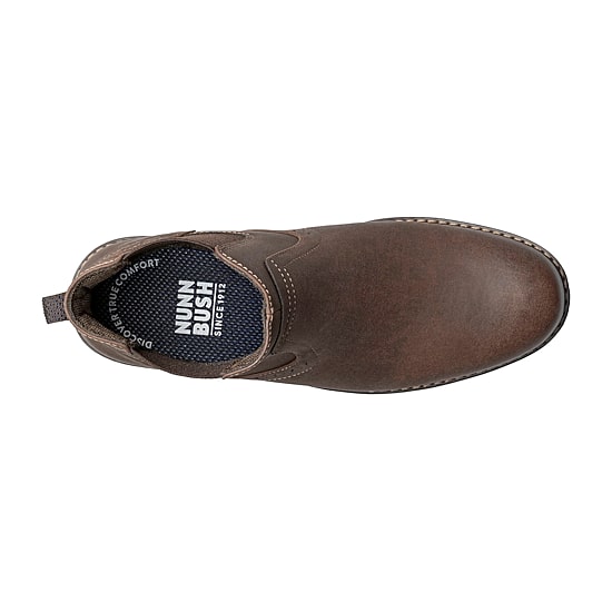 Nunn Bush Delton Mens Flat Heel Chelsea Boots