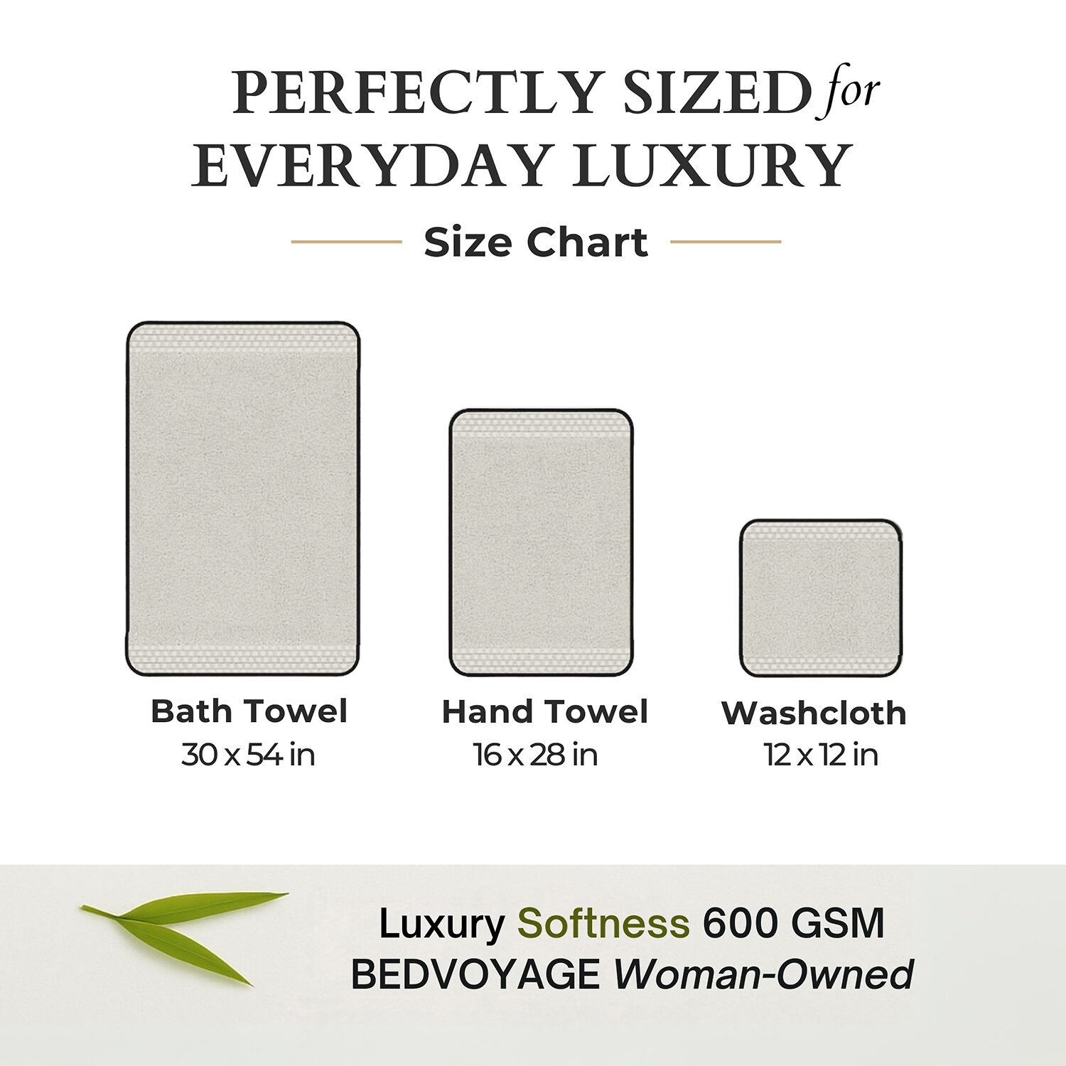 Bedvoyage 6-pc. Bath Towel Set