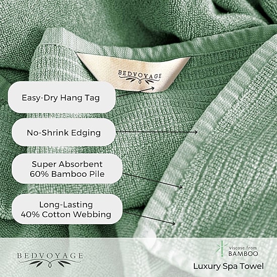 Bedvoyage 6-pc. Bath Towel Set