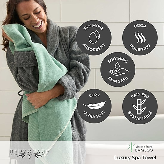 Bedvoyage 6-pc. Bath Towel Set
