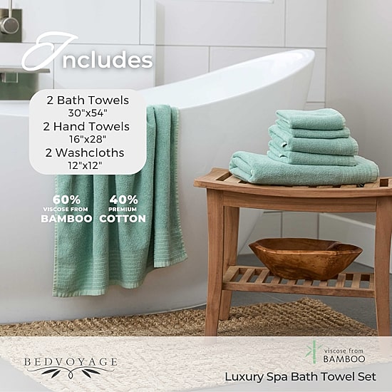 Bedvoyage 6-pc. Bath Towel Set