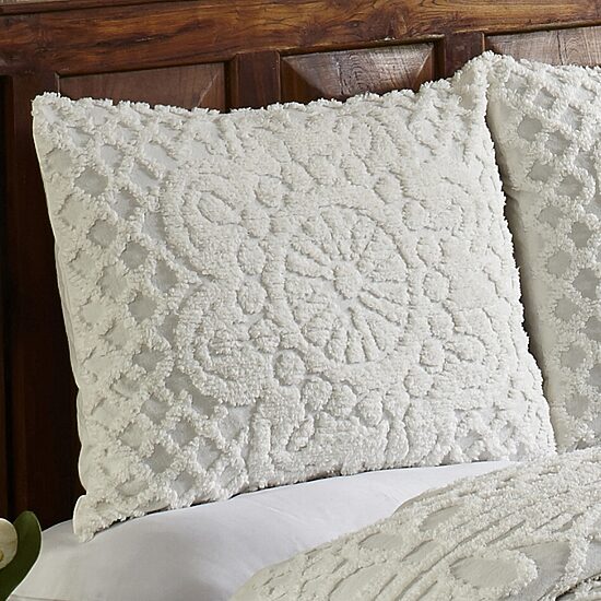 Better Trends 3pc Chenille Trevor Bedding Set